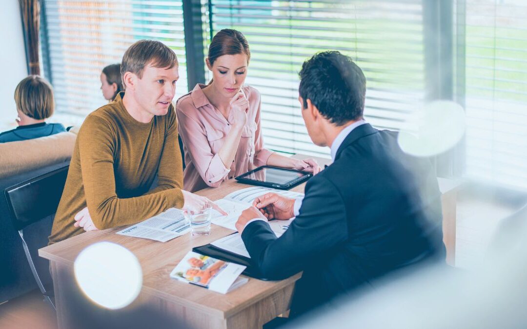 A Couple Discussing About General Liability Insurance